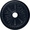 Ekena Millwork Bristol Ceiling Medallion (Fits Canopies up to 3 7/8"), 23 1/2"OD x 3 7/8"ID x 1"P, Midnight Dream CM23BIMDF - alternate 1